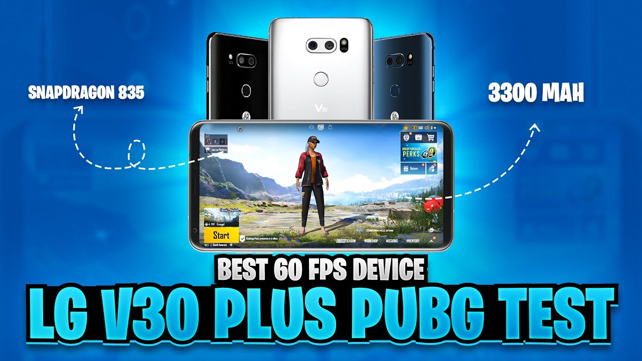 LG V30 PLUS HANDCAM PUBG TEST | BEST DEVICE UNDER 20k FOR GAMING