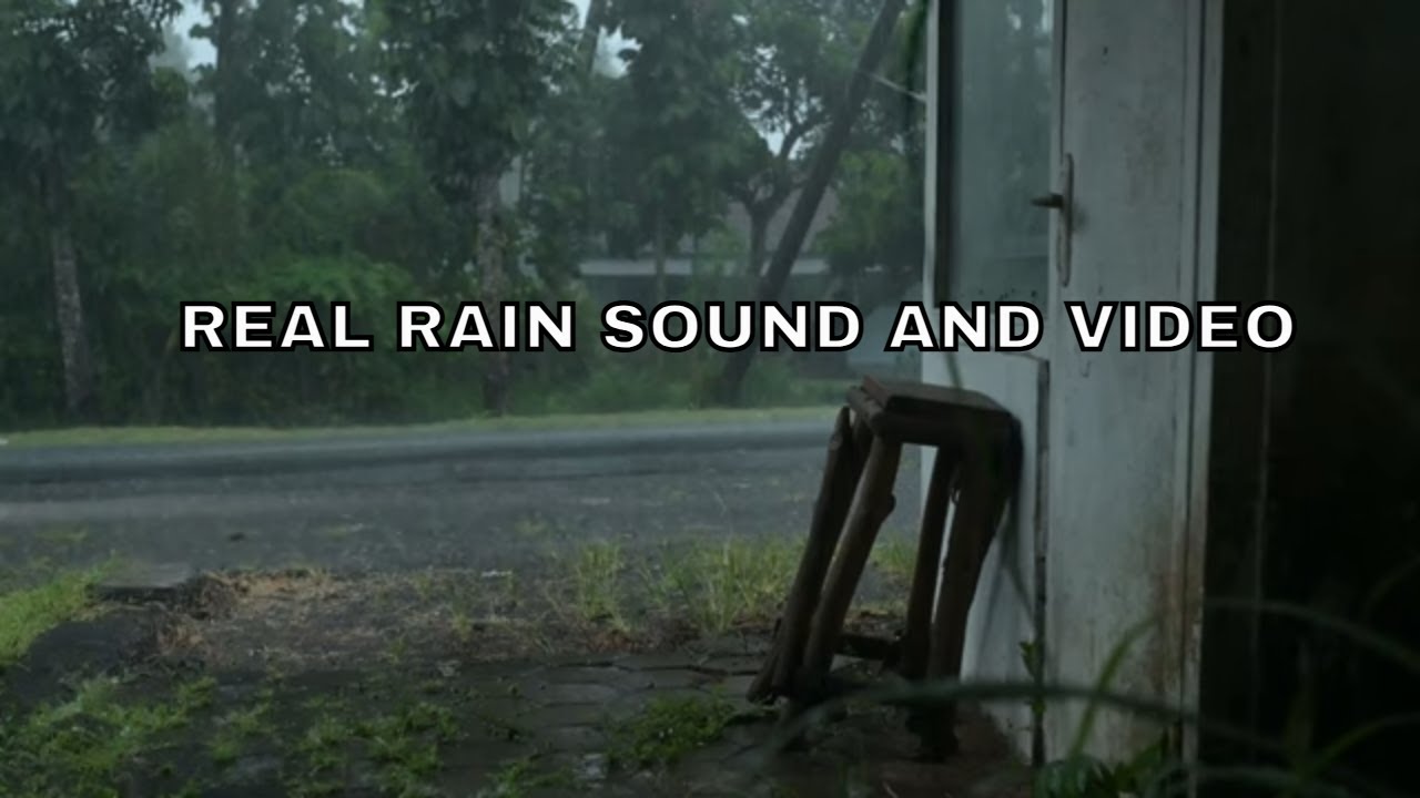 Heavy rain sounds for Sleep, Study and Relaxation