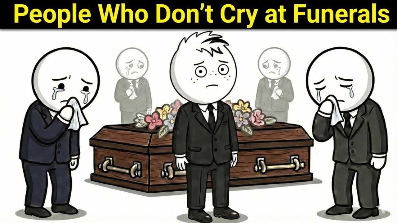 The Psychology of People Who Don’t Cry at Funerals (It’s Not What You Think)
