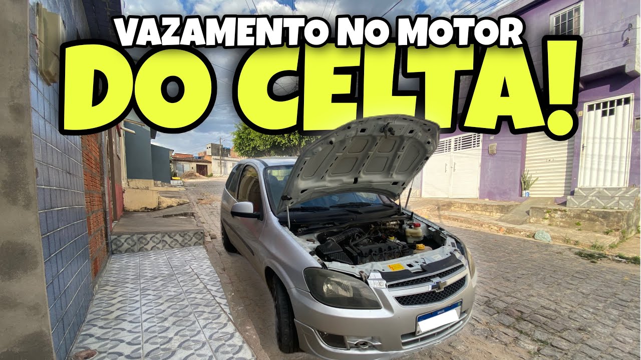 VAZAMENTO NO MOTOR DO CELTA, E AGORA? SERÁ O FIM 😔?! 