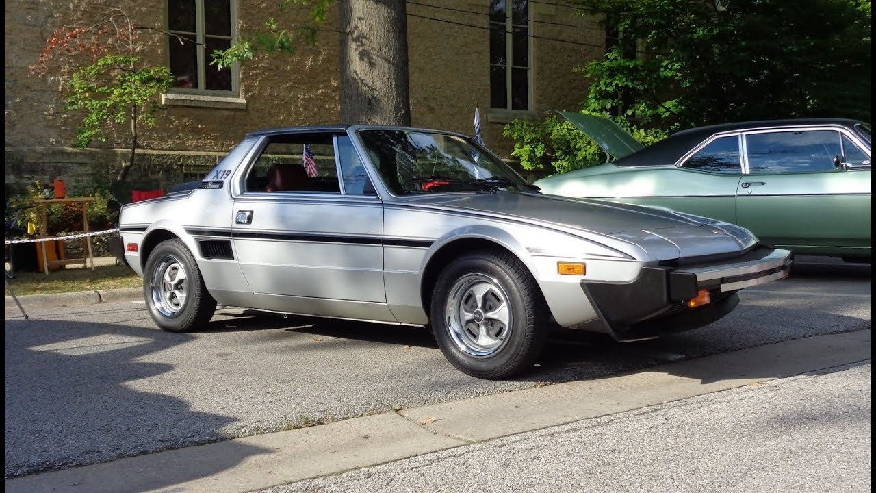 1979 Fiat X1/9 X19 Targa “ Survivor ” in Silver & Engine Sound on My Car Story with Lou Costabile
