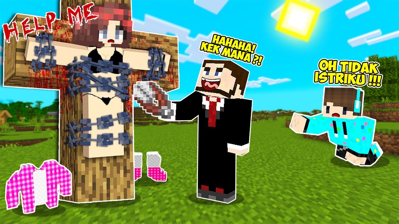AKU GODAIN ISTRI TEGUH SUGIANTO SAMPE TERMEHEK-MEHEK DAN MATI MENCRET DI MINECRAFT !!!