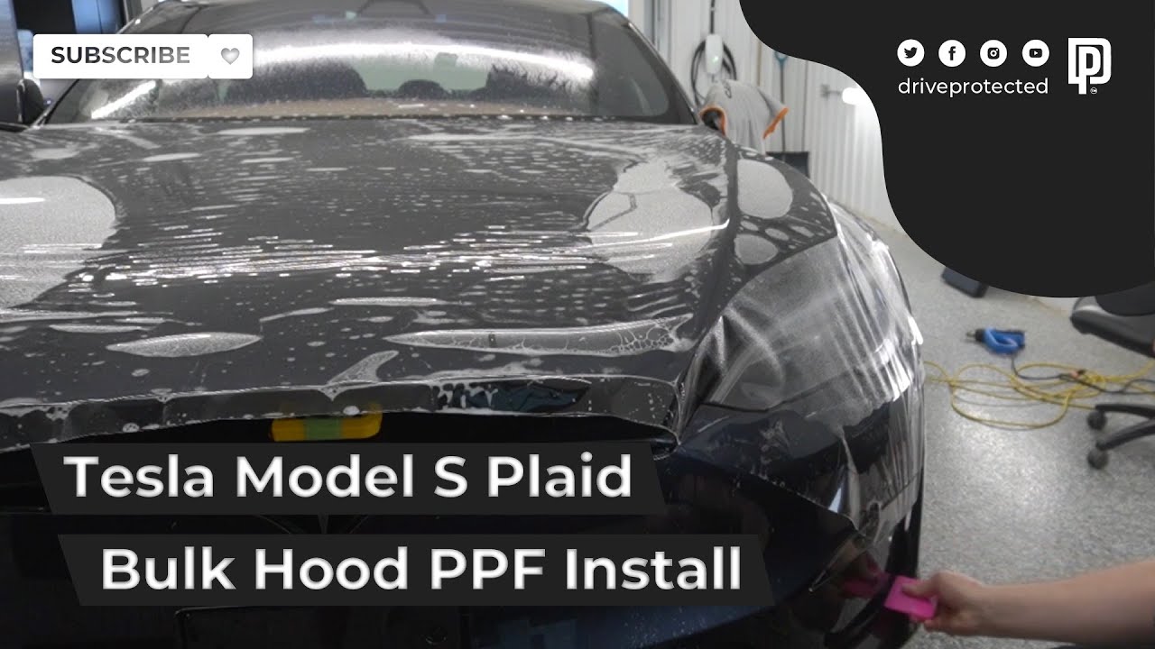 Установка ППФ Tesla Plaid Bulk Hood
