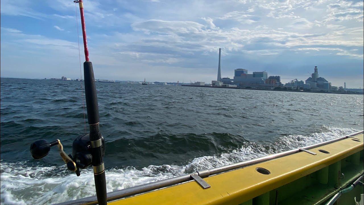 東京湾でアジ釣り【船釣り】