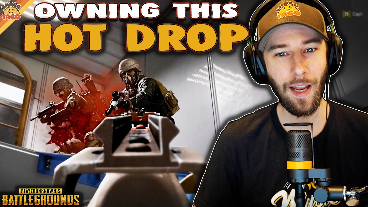 Who Knew the S12K and M24 Were Such Great Hot Drop Weapons? ft Reid, Halifax, & Bob - chocoTaco PUBG