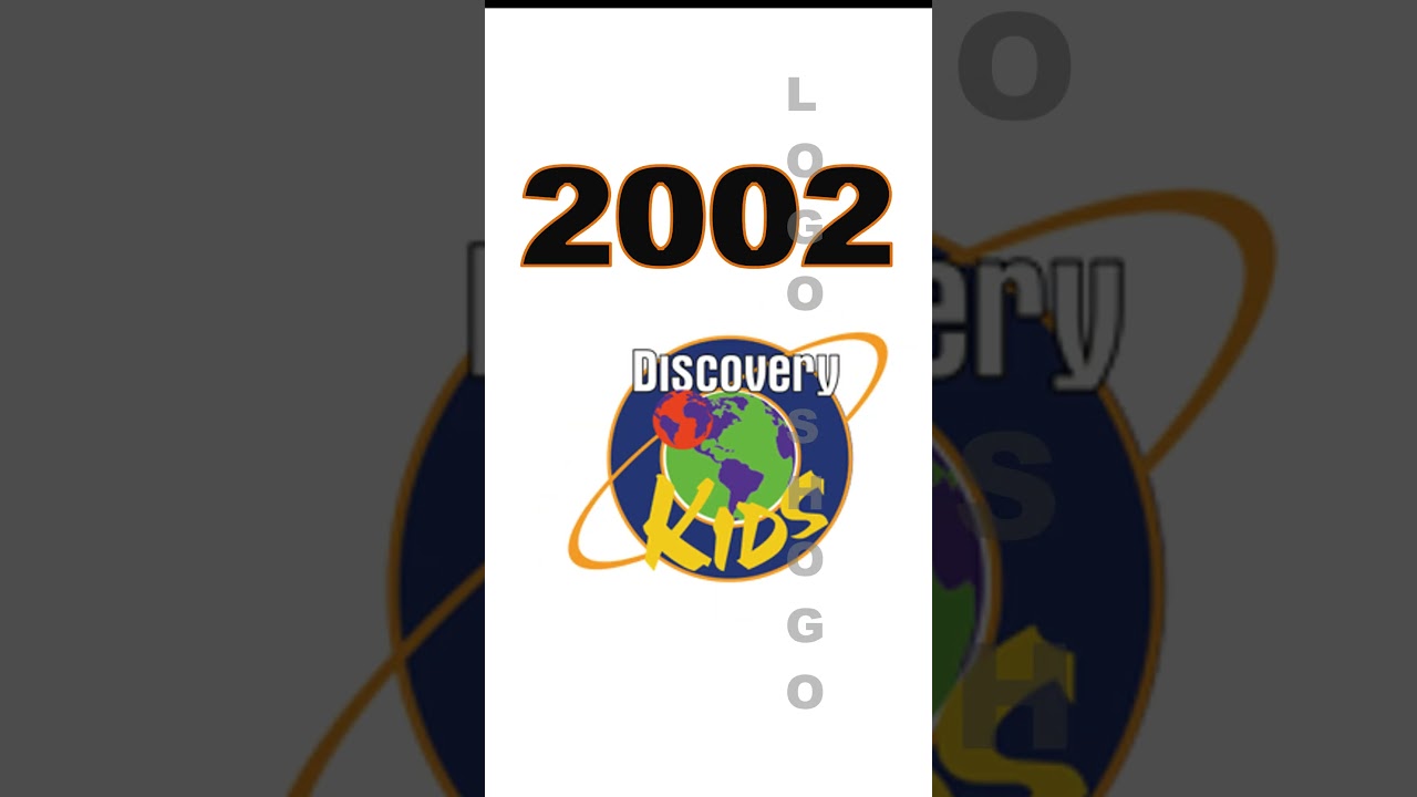 Эволюция логотипа Discovery Kids #discovery #discoverykids