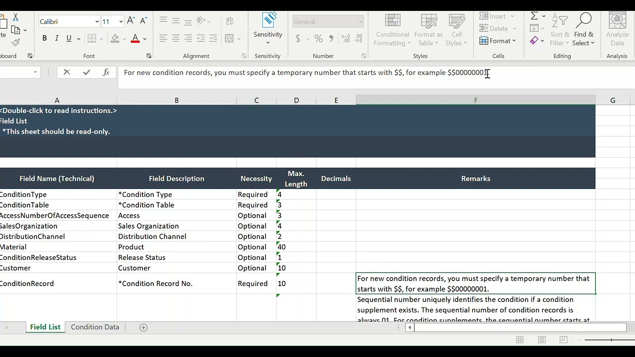 Manage Sales Prices - Import
