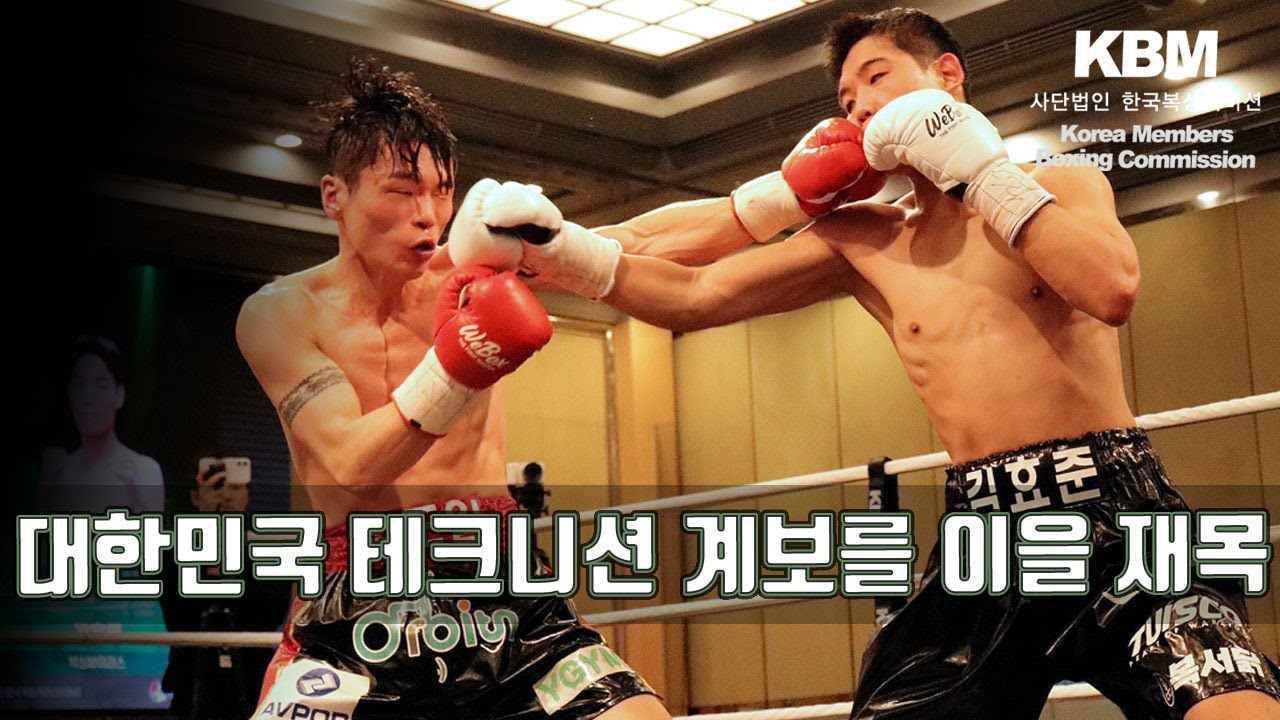 1승 4패 후 4연승, 정상급 기량 유도일 vs ‘WE BOX’ 라이트급 신인왕 3승 1무 김효준 / Do Il Yoo vs Hyo Joon Kim