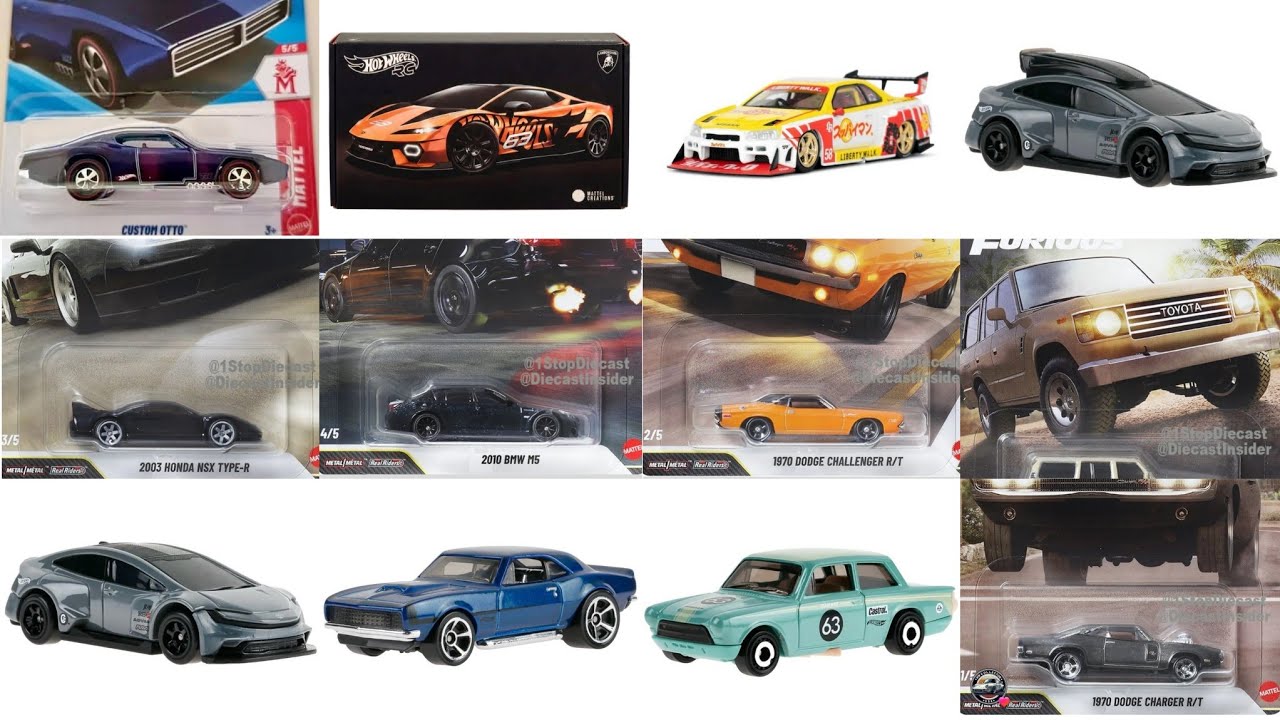 New Premium Hot Wheels Fast and Furious Set, Hot Wheels STH Custom Otto, Hot Wheels Store Exclusive