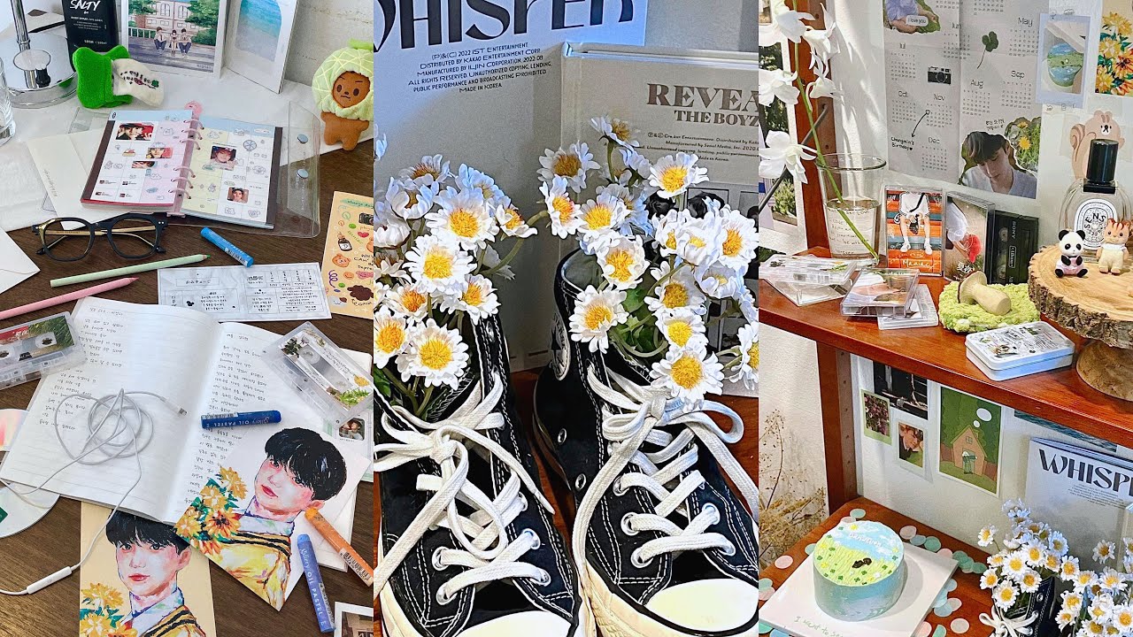 [더비로그]  2022 더보이즈 큐 생일 플라워샵 이벤트 • 私の愛をあなたに差し上げます☘️ • 생카준비 • 큐탄절 브이로그