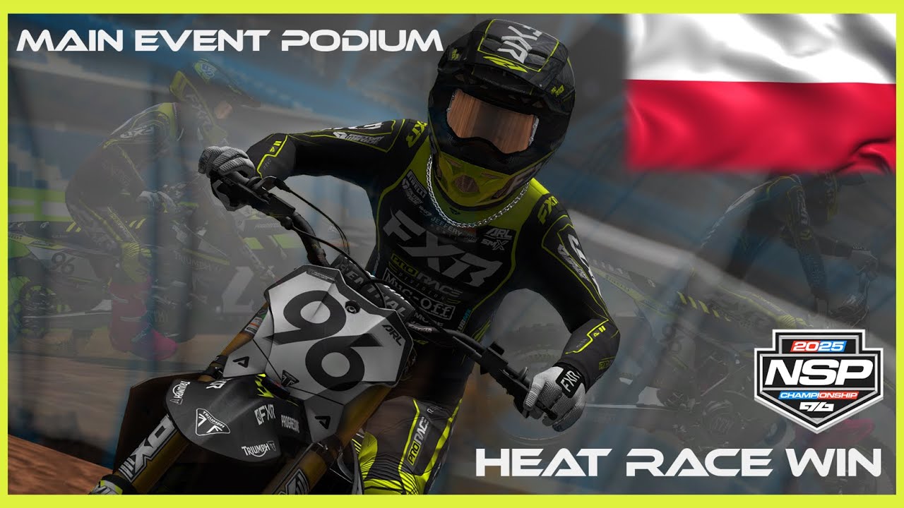 HEAT WIN & PODIUM - 2025 NSP SMX Round 8