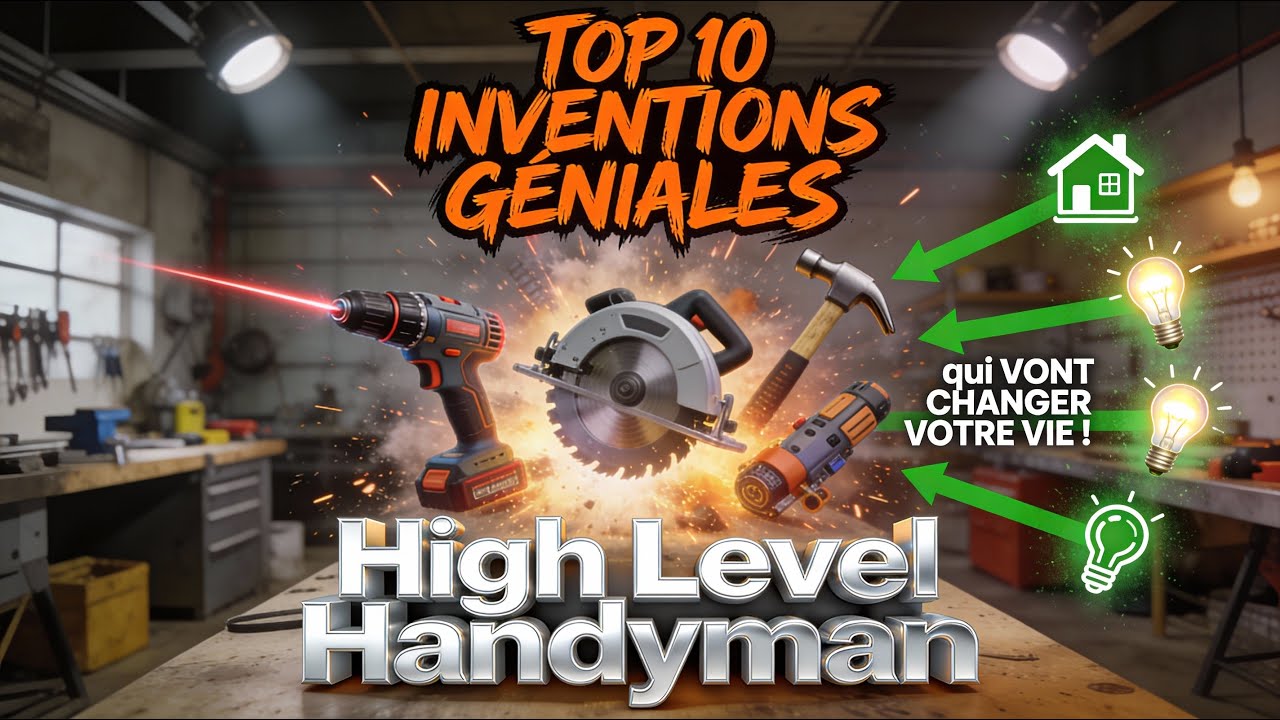 💥 TOP 10 ASTUCES BRICOLAGE INCROYABLES de High Level Handyman – À FAIRE SOI-MÊME MAINTENANT