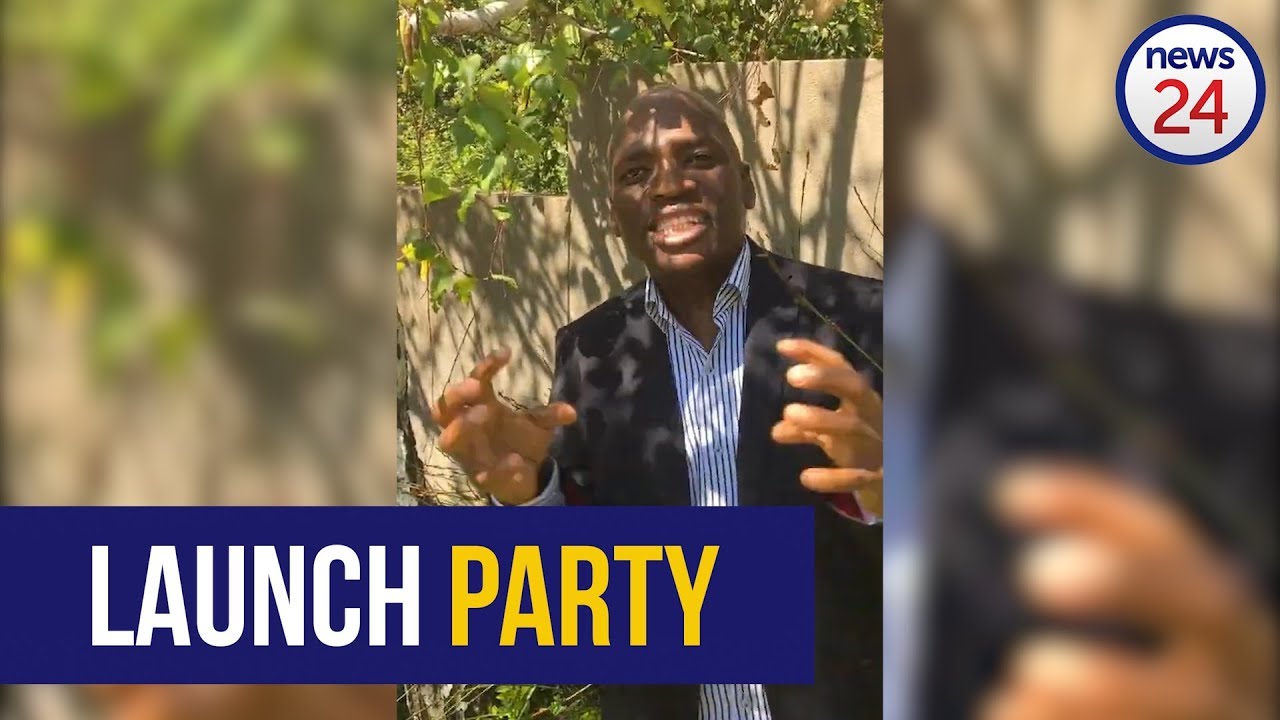 WATCH: Hlaudi Motsoeneng Party launch PSA