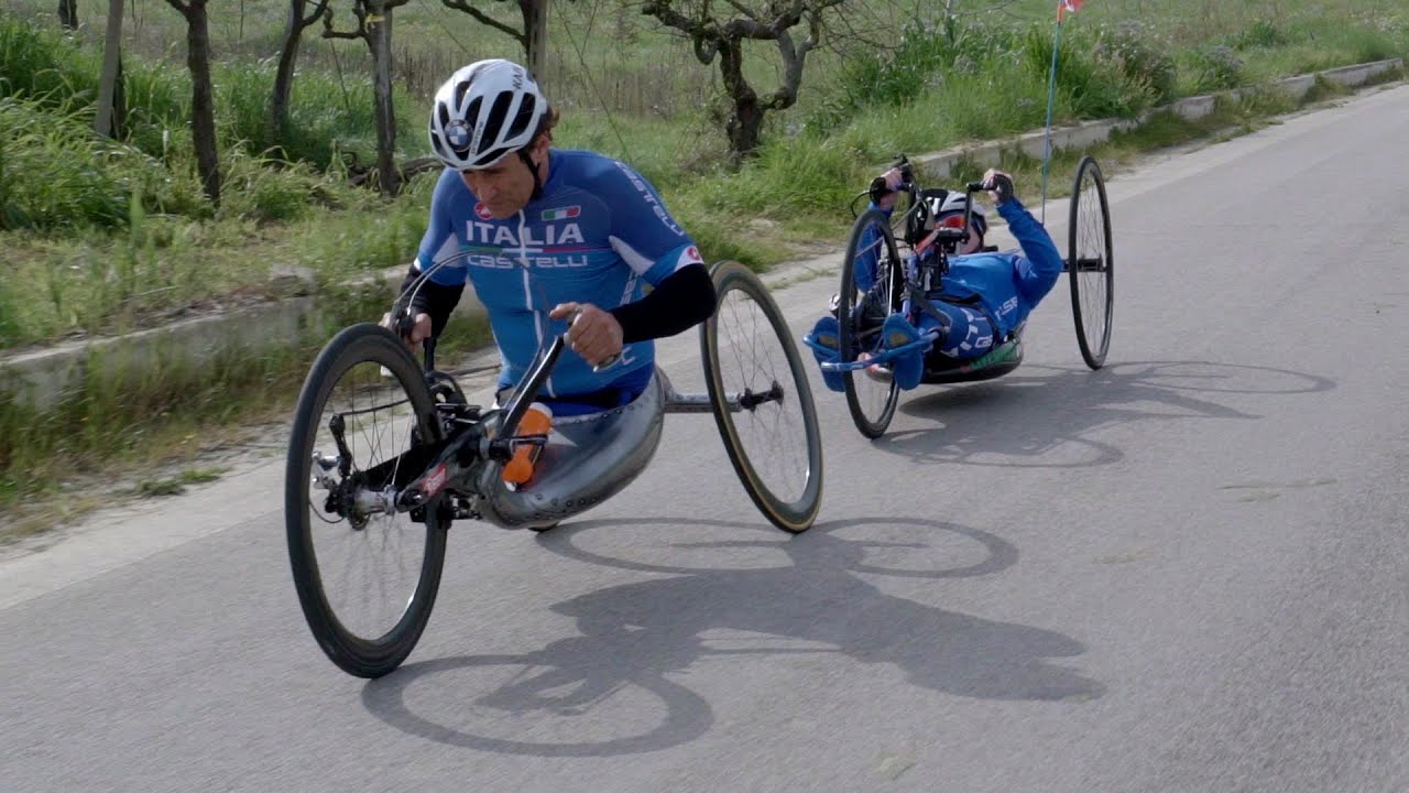 L'incontro di Vittorio Podestà e Alex Zanardi