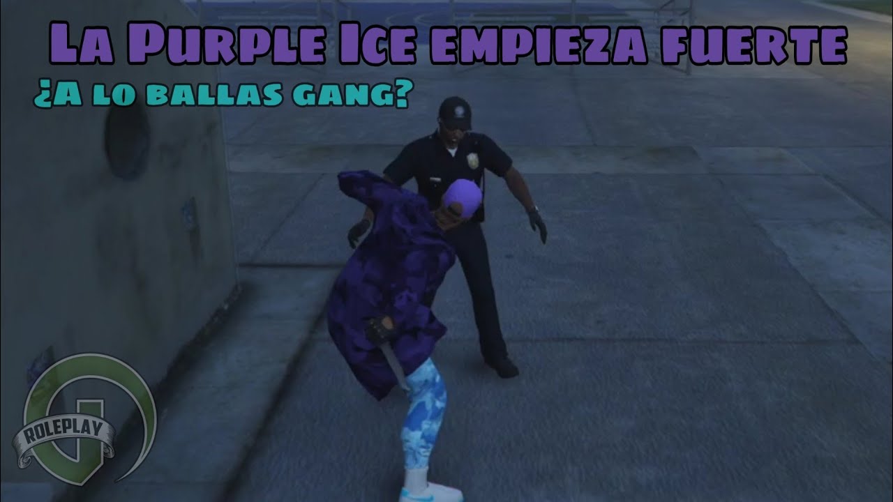La Purple ICE empieza fuerte APUÑ4LANDO un Poli | Forasteros RP