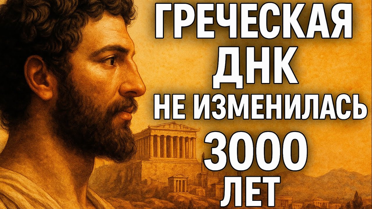 3 000 лет без изменений: учёные в шоке от греческой ДНК! Народ, который победил время