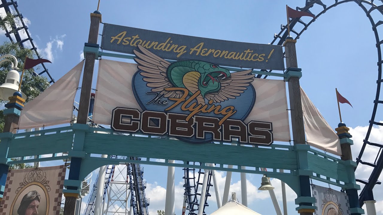 Flying Cobras Review Carrowinds 2017