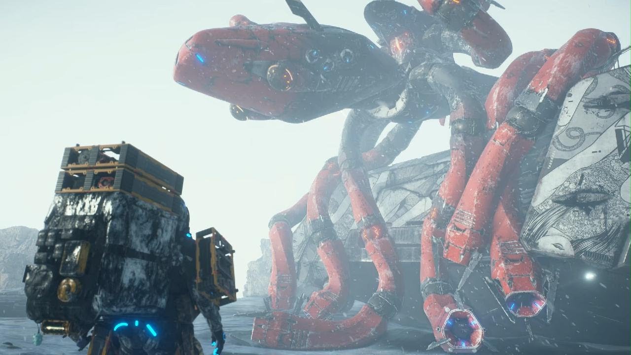 Death Stranding 2- Giant Ghost Mech Boss Fight 2