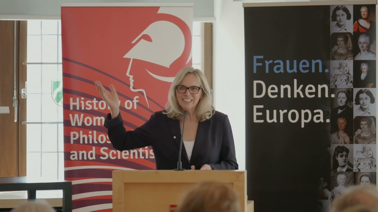 Frauen. Denken. Europa. Kurzvortrag von Ruth Hagengruber