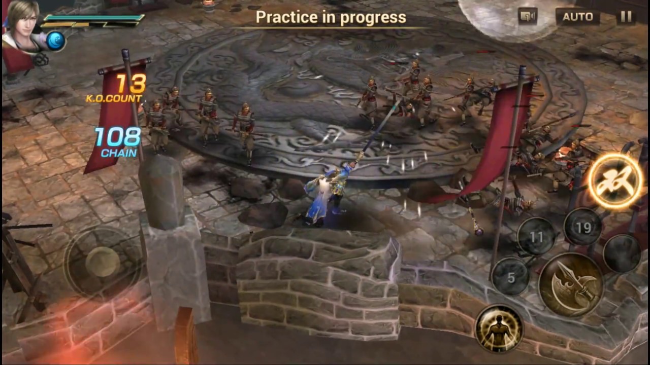 Guo Jia - Dynasty Warriors Unleashed Game Play