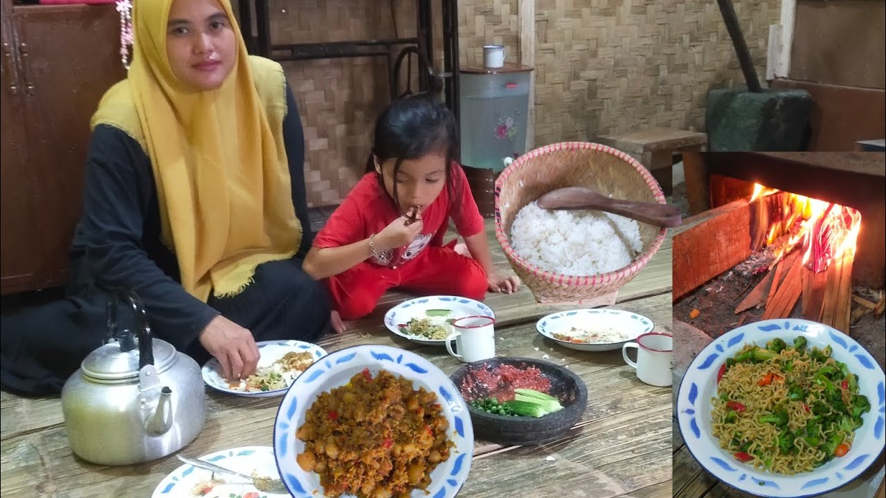 Lejat Olahan Sederhana kikil Bumbu Kelapa  Brokoli Pake Mie Sambel Lalab Pedo elom