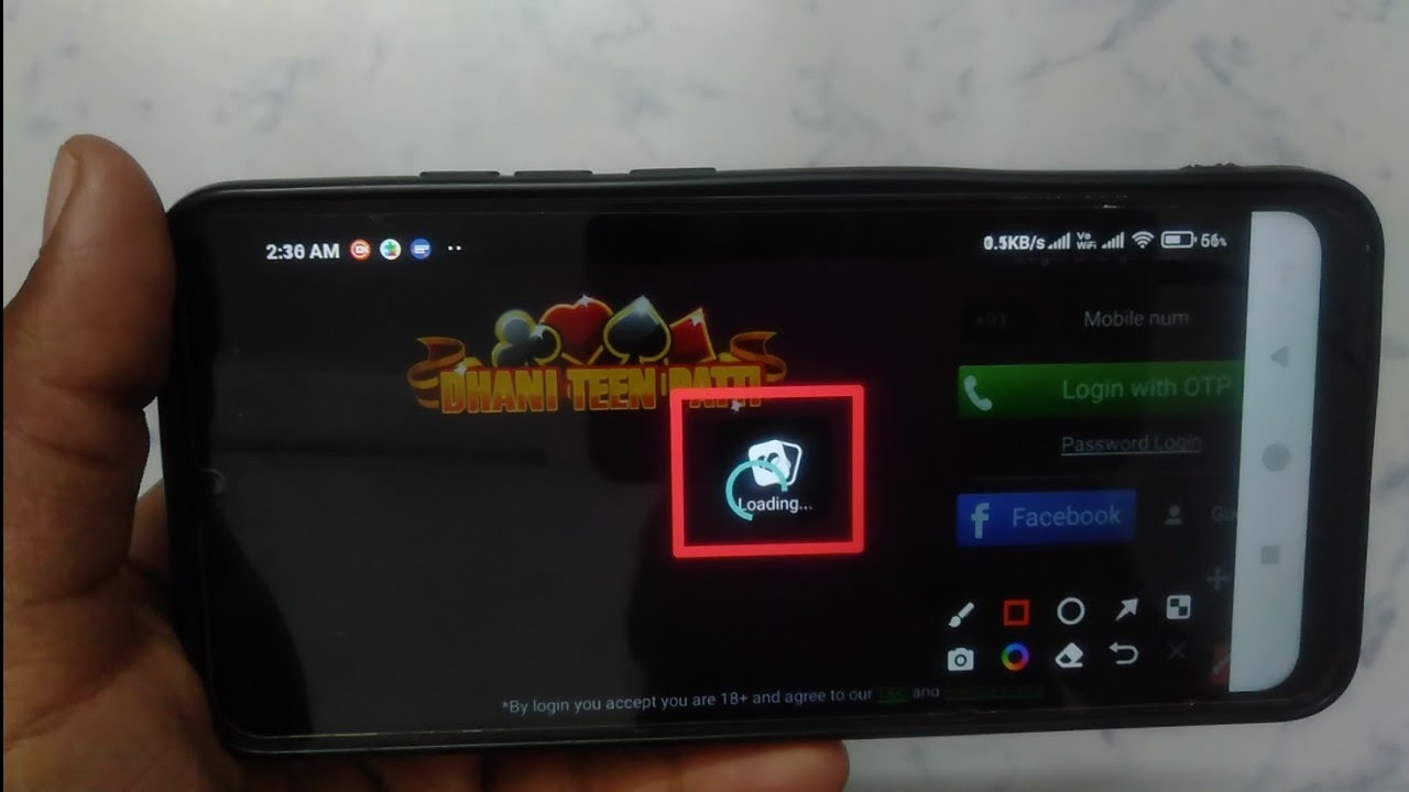 How to fix Loading problem solve in Dhani Teen Patti | Loading problem solve