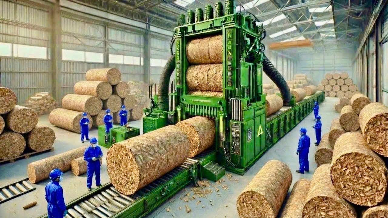 De Residuos de Madera a Pellets Premium Proceso Completo