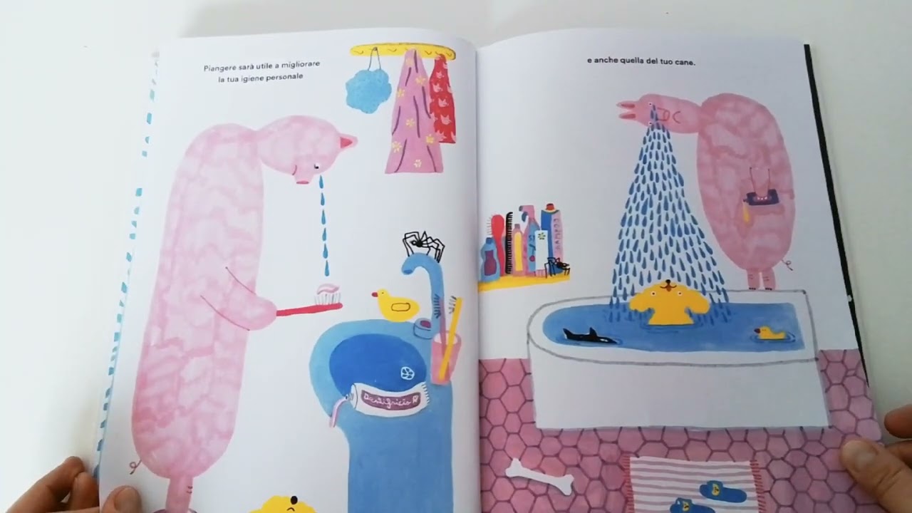 Se piangi come una fontana. LibrAmici.  videolettura per bambini