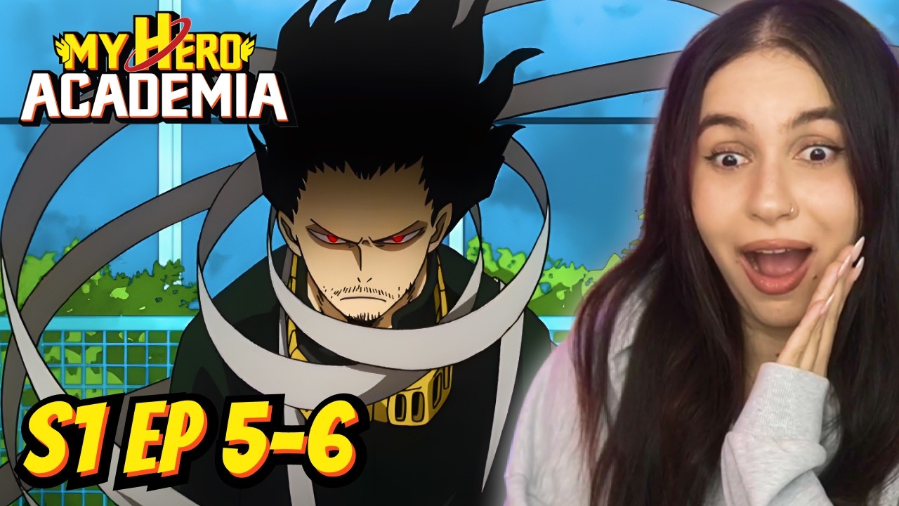 AIZAWA 😏│MY HERO ACADEMIA Season 1 Episode 5 & 6 REACTION