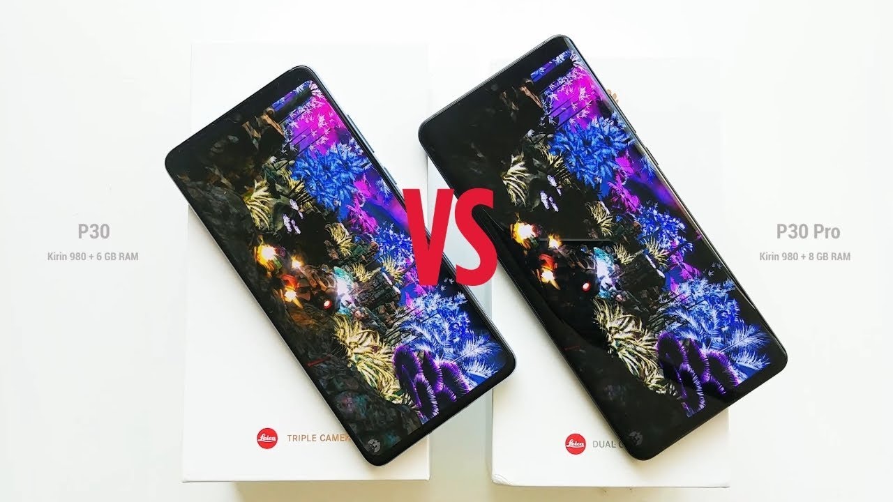 Huawei P30 vs Huawei P30 Pro - AnTuTu Benchmark!