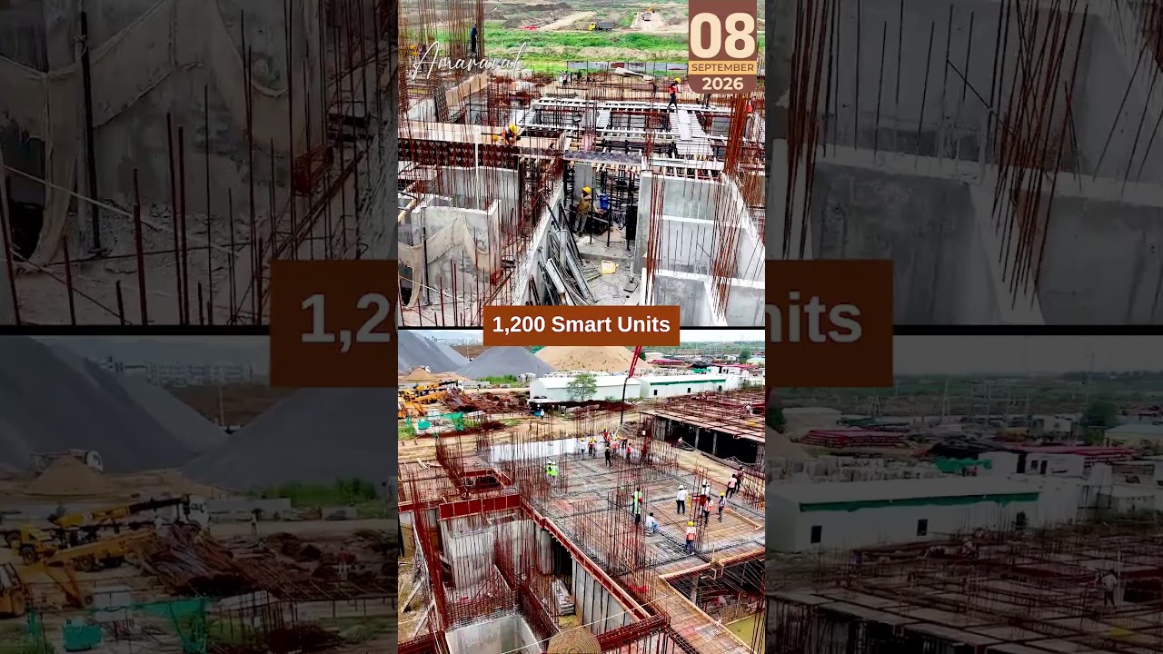 Amaravati&rsquo;s Happy Nest Housing Project | Latest Update || Capital Amaravati
