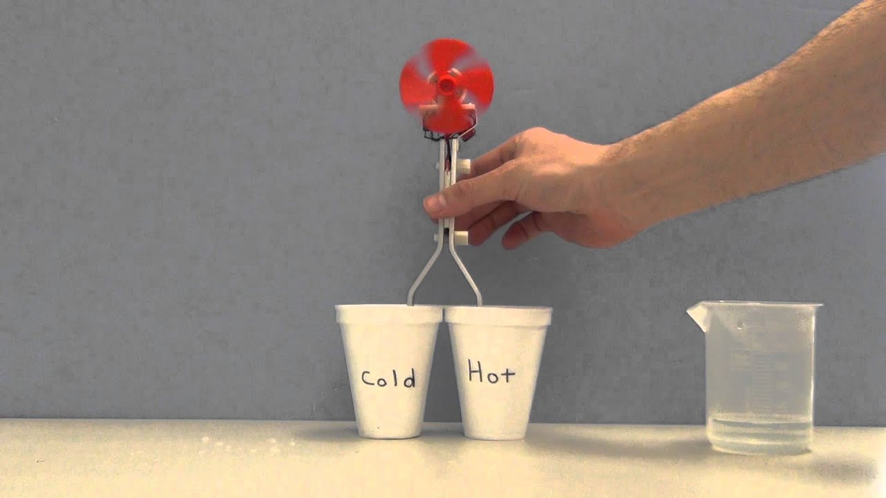 Thermoelectric Effect Demonstration Demonstrator