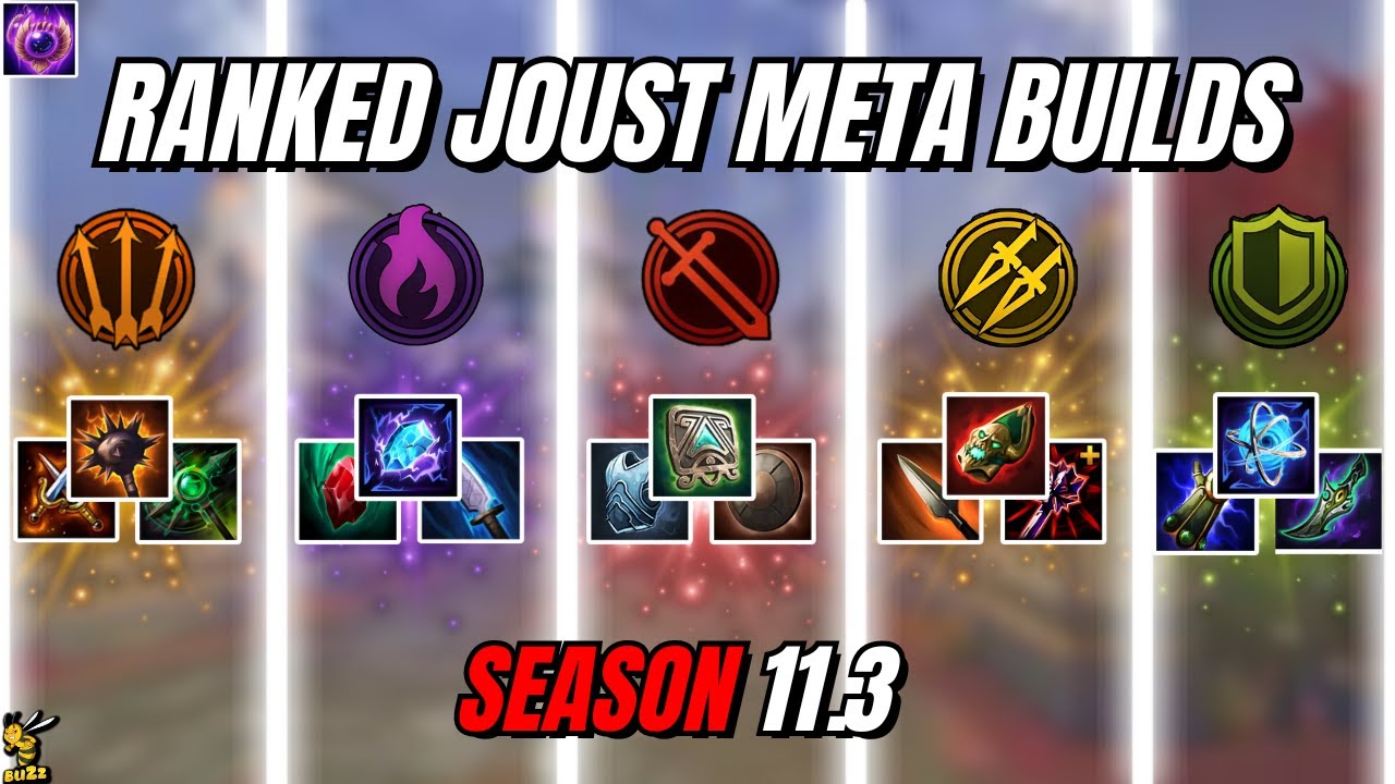 META Builds Update On All Classes | Smite Ranked Joust Season 11.3