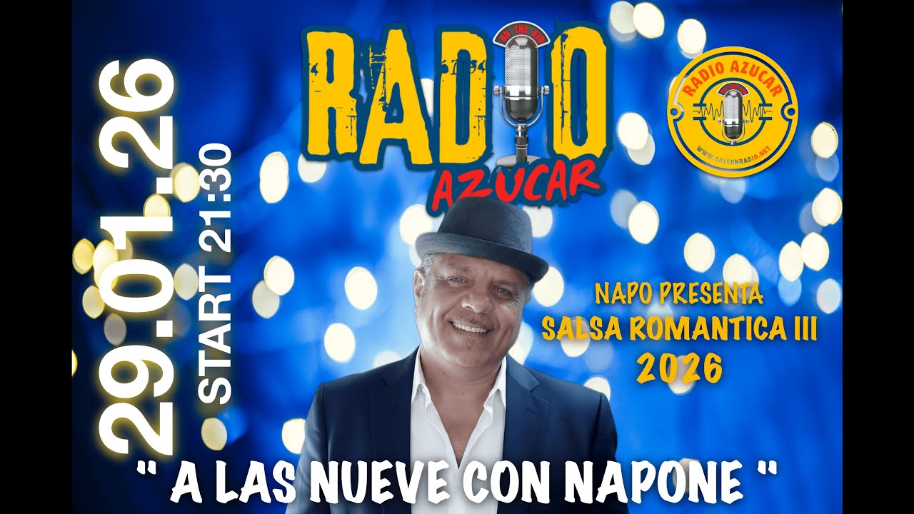 🎙️🔥 A Las Nueve con Napone! 🎙️🔥 - SALSA ROMANTICA III