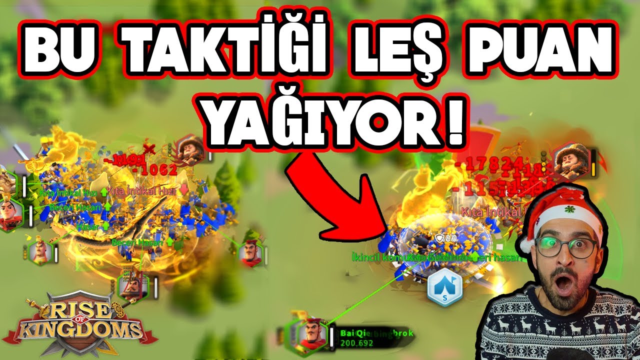 Kimse Söylemiyor ! En Hızlı Leş Kasma Taktiği - Rise of Kingdoms
