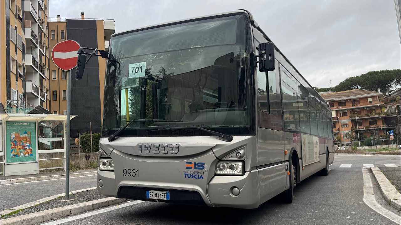 CAB RIDE! IVECO BUS Urbanway - BIS/Tuscia 9931