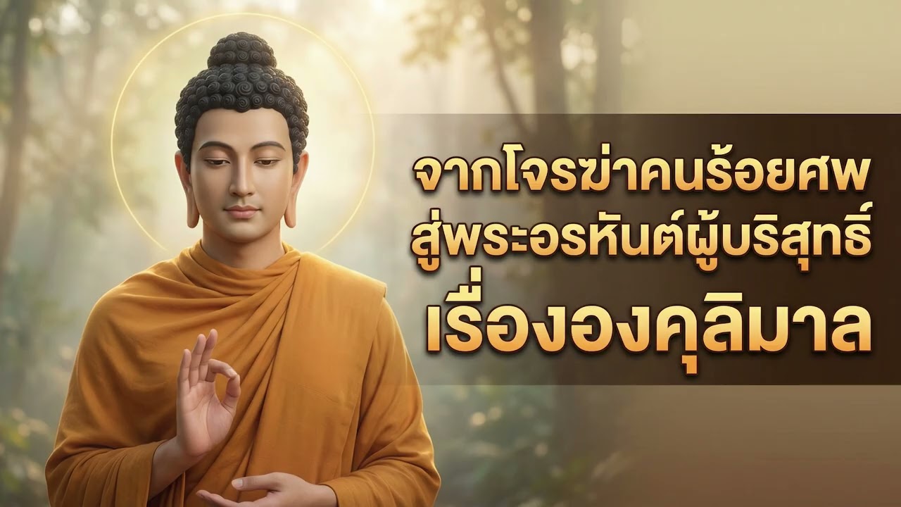 จากโจรฆ่าคนร้อยศพ สู่พระอรหันต์ผู้บริสุทธิ์ เรื่ององคุลิมาล | แสงแห่งธรรม