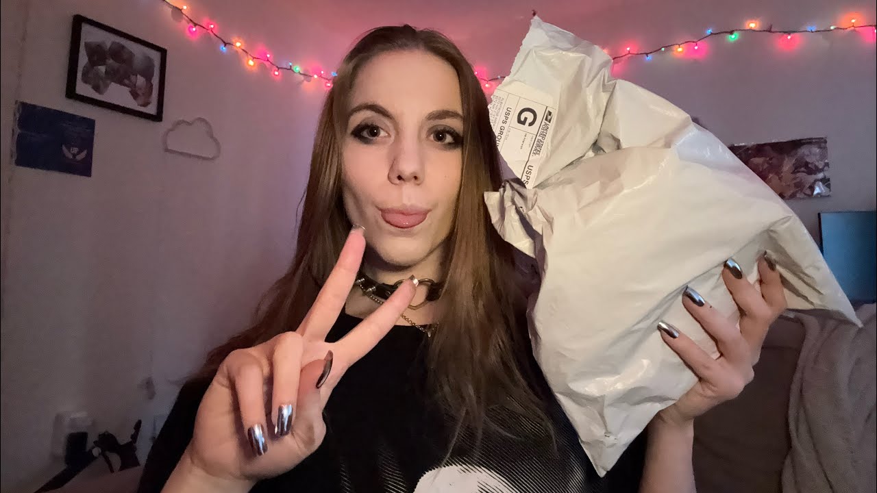Sharing my shopping haul ASMR-  crinkly packaging sounds, whispering