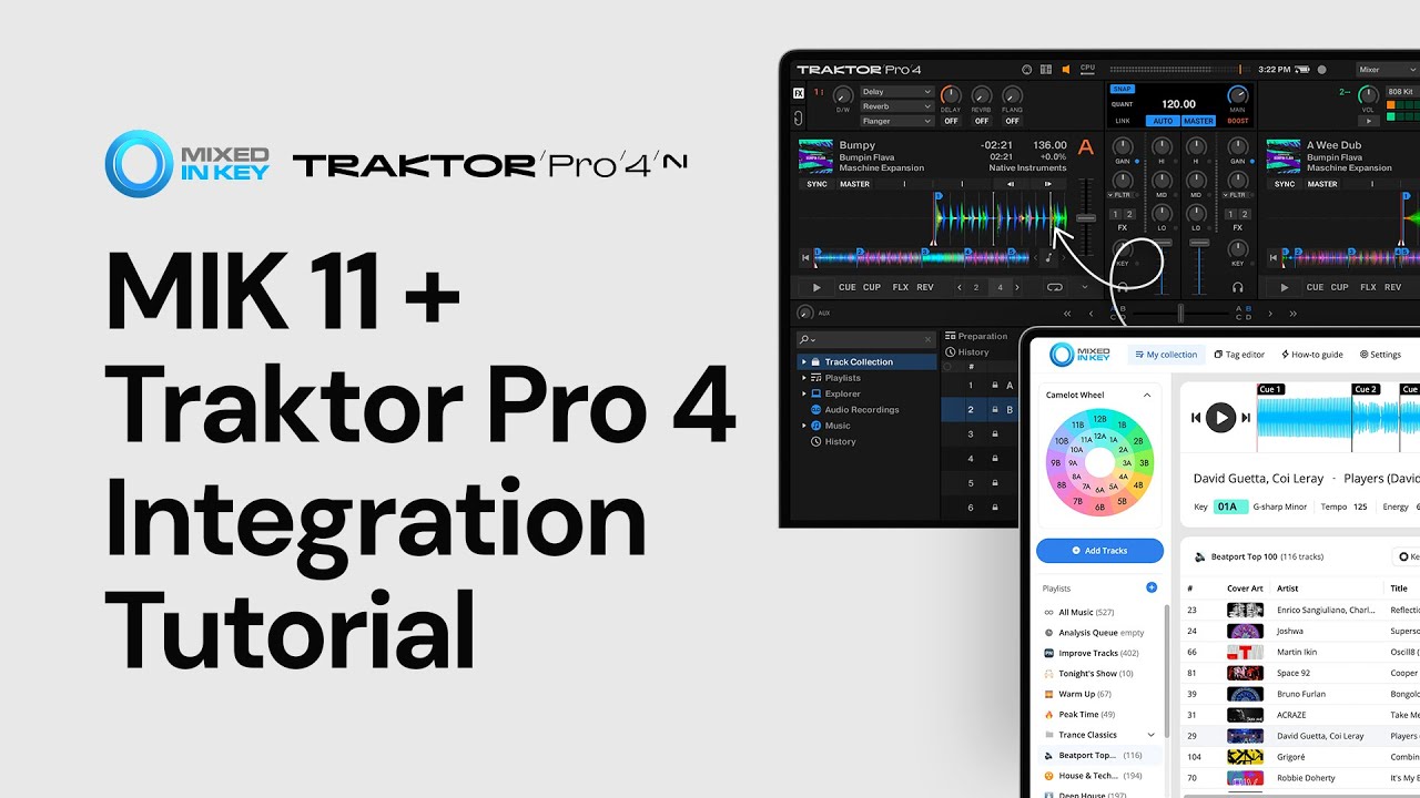 Mixed In Key 11 + Traktor Pro 4 — руководство по интеграции
