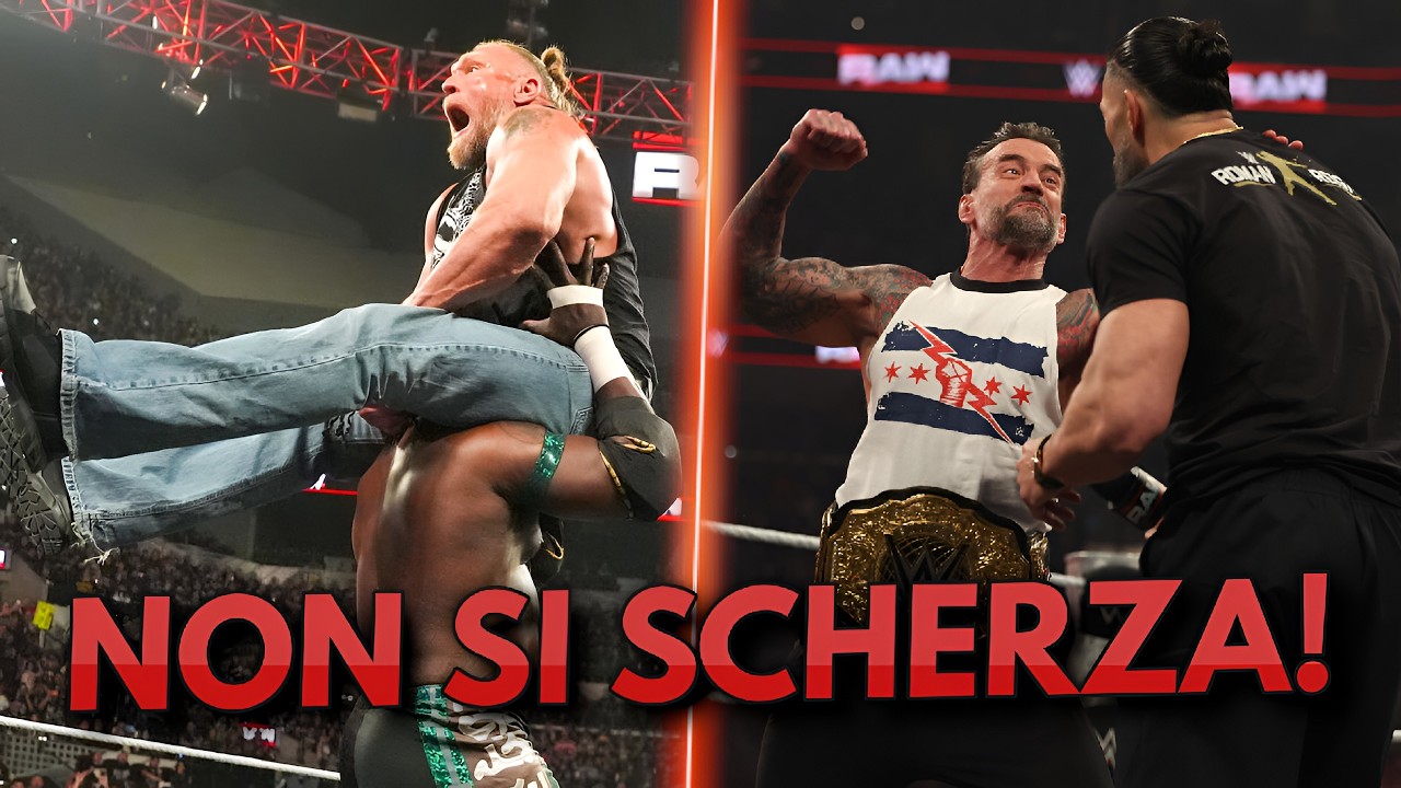 Oba Femi DISTRUGGE Brock Lesnar! - WWE Raw 16/03/26