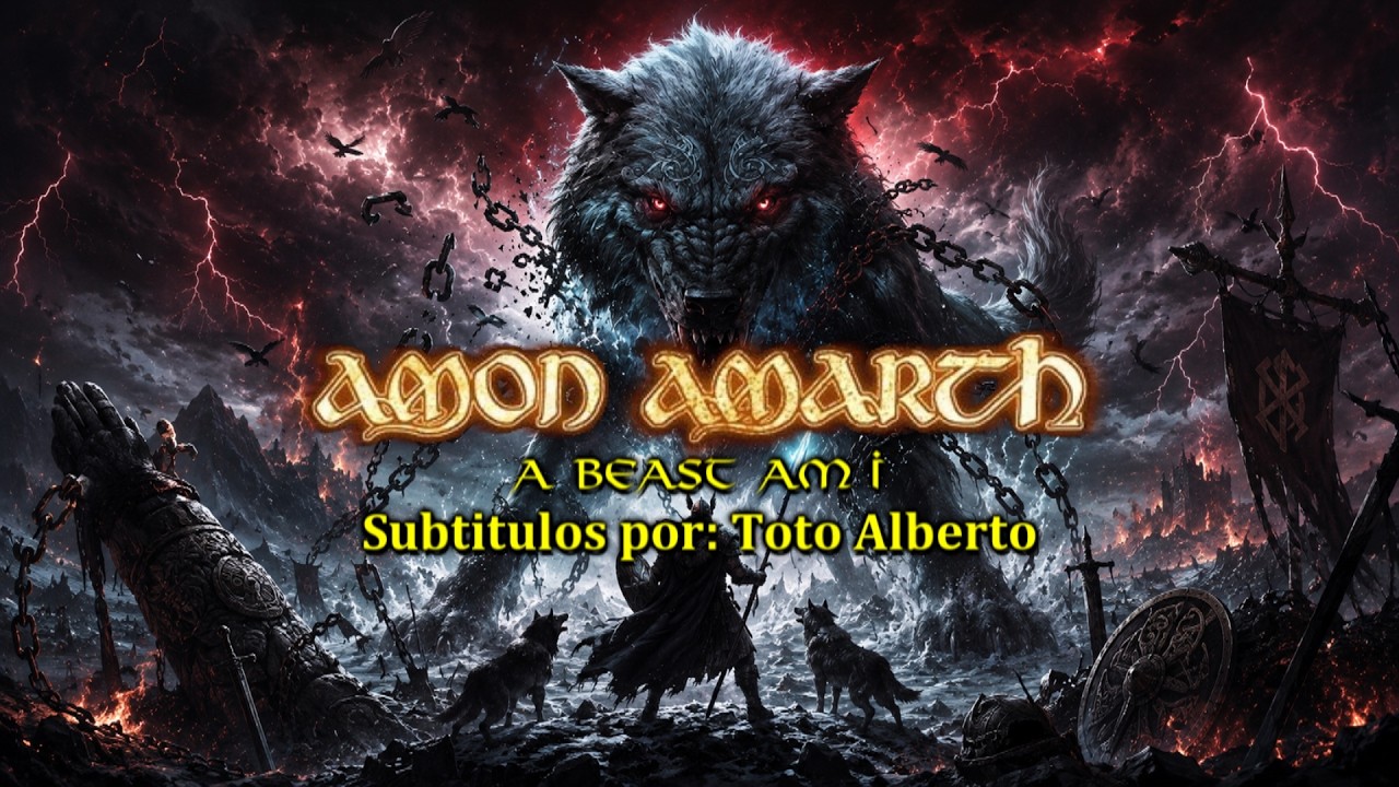 Amon Amarth - A Beast Am I 🐺 [Subtitulos al Español / Lyrics]