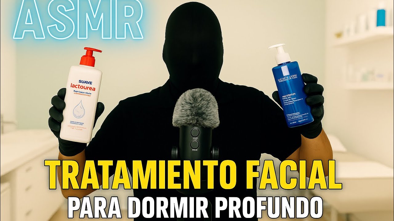 ASMR ESPAÑOL | Tratamiento Facial Para Dormir Profundo ✨😴