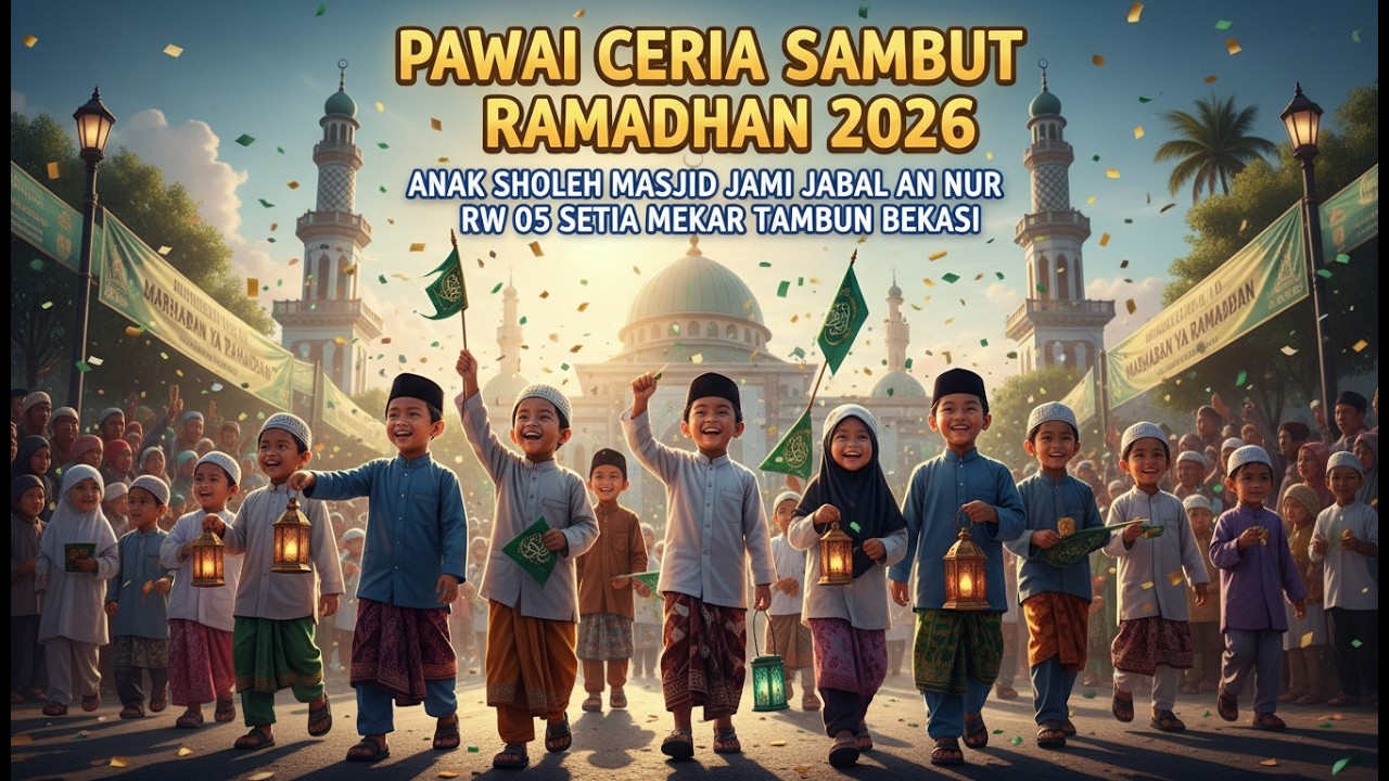 Pawai Ceria Sambut Ramadhan 2026