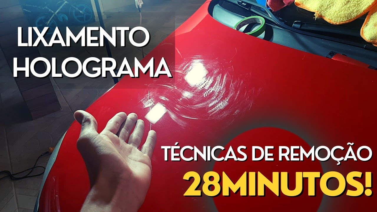 APRENDA A TIRAR LIXAMENTO E HOLOGRAMA FACILMENTE  #28MINUTOS DE CONTEÚDO