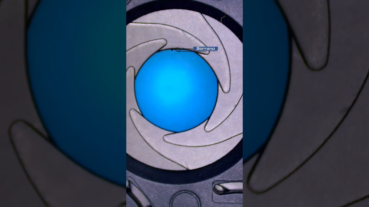 Así se mueve la luz: un diafragma visto al microscopio 😱📸#DentroDelDiafragma #Microscopio #fujifilm 