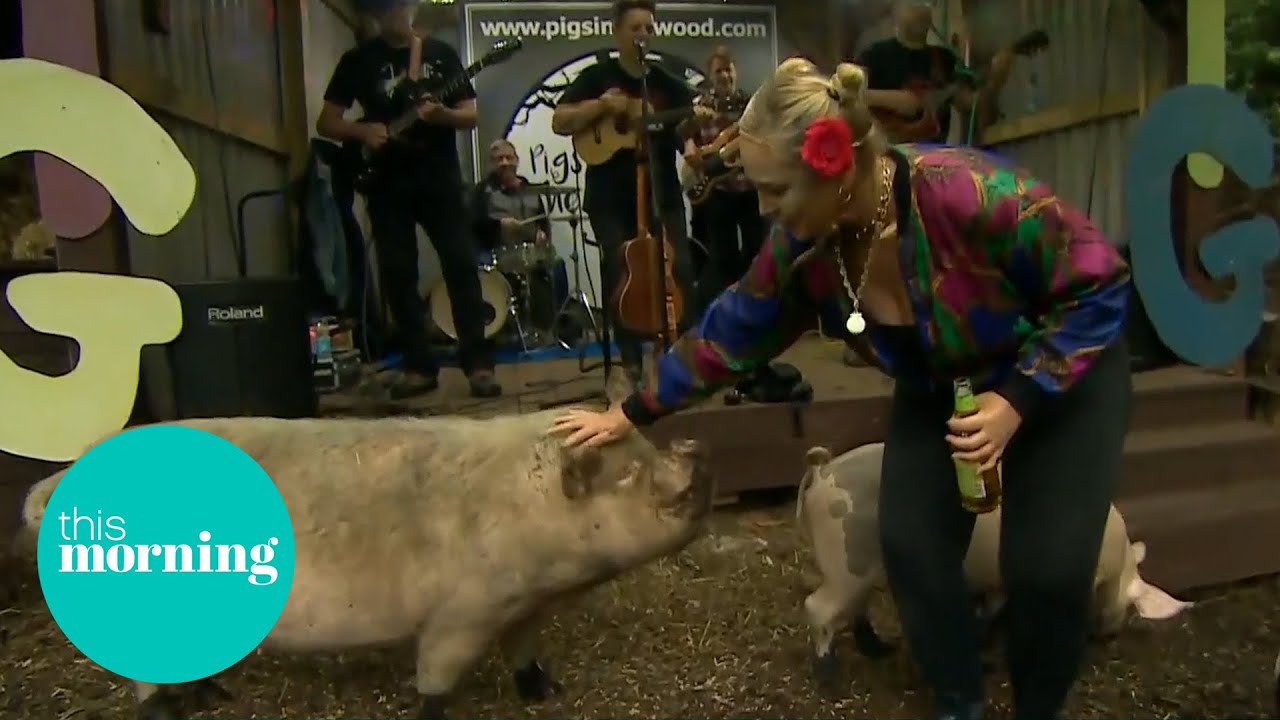 Josie Visits The World's First Pig Festival Where The Pigs Are Guests! | This Morning