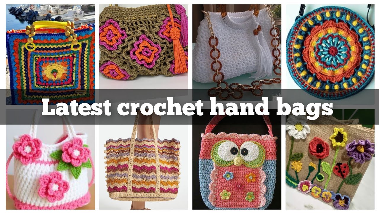 Более 200 привлекательных моделей женских сумок через плечо / новые стильные модели, связанные кр...