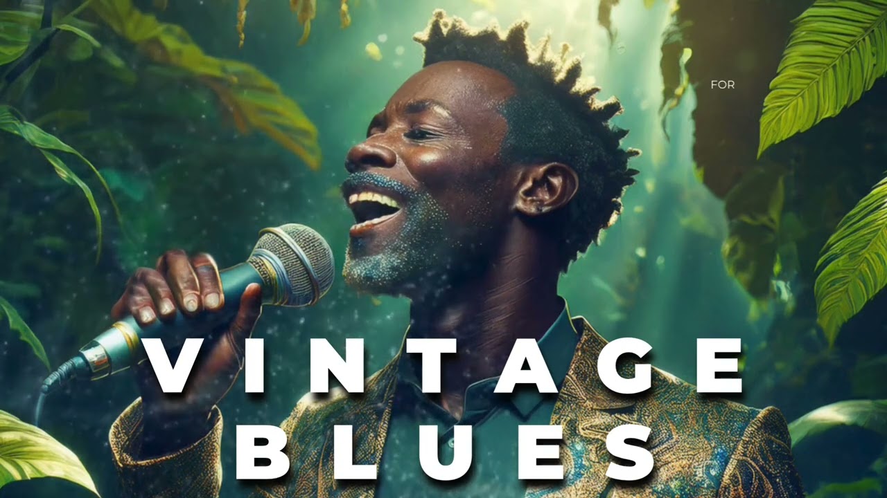 #207 Vintage Blues Music [🎙Raw Soulful Vocals ] Relaxing Night Escape l Retro Classics Style
