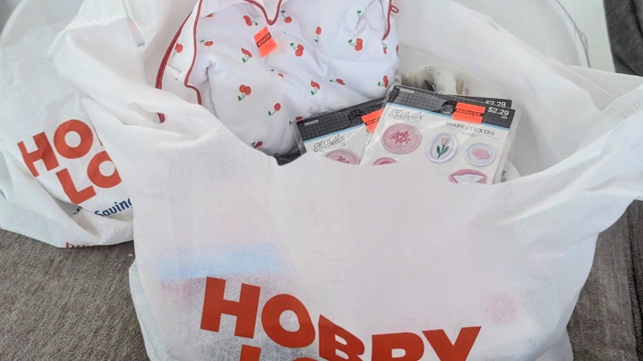 НОВАЯ ЗАКУПКА ТОВАРОВ ДЛЯ РУКОДЕЛИЯ С РАСПРОДАЖИ В HOBBY LOBBY