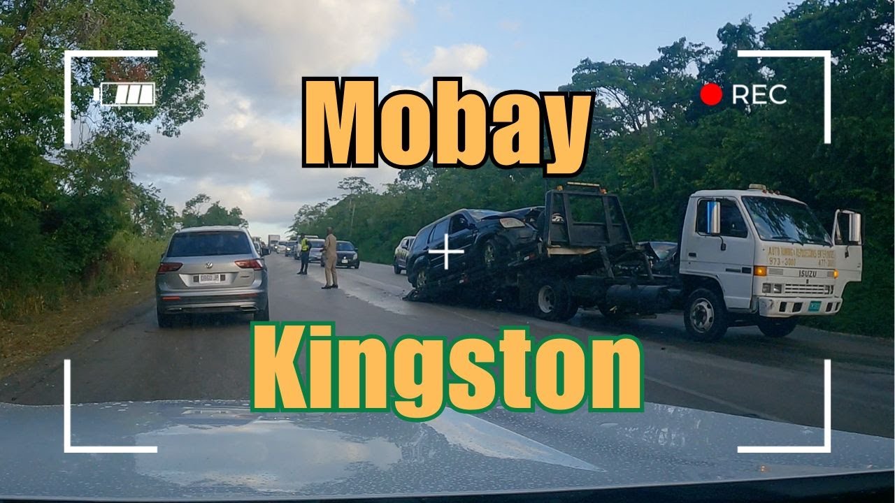 Rainy Day Drive: Montego Bay to Kingston | Silent ASMR Journey